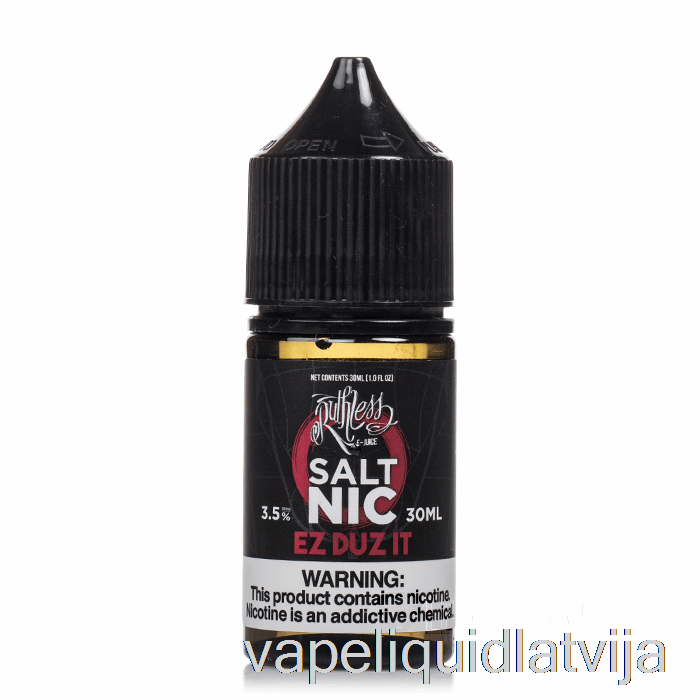 Ez Duz It - Nežēlīgs Sāls - 30ml 10mg Vape šķidrums
